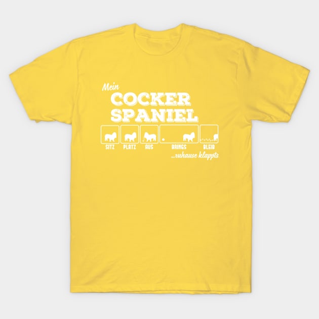 Cocker Spaniel T-Shirt by nektarinchen